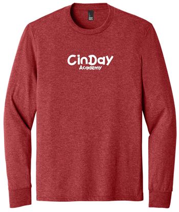 Picture of The CinDay Academy - Youth & Adult/Unisex - Perfect Tri Long Sleeve Tee DM132(Y) - Black Frost, Grey Frost, or Red Frost