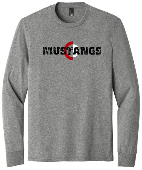 Picture of The CinDay Academy - Youth & Adult/Unisex - Perfect Tri Long Sleeve Tee DM132(Y) - Grey Frost