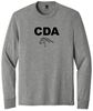 Picture of The CinDay Academy - Youth & Adult/Unisex - Perfect Tri Long Sleeve Tee DM132(Y) - Grey Frost, Red Frost, or White