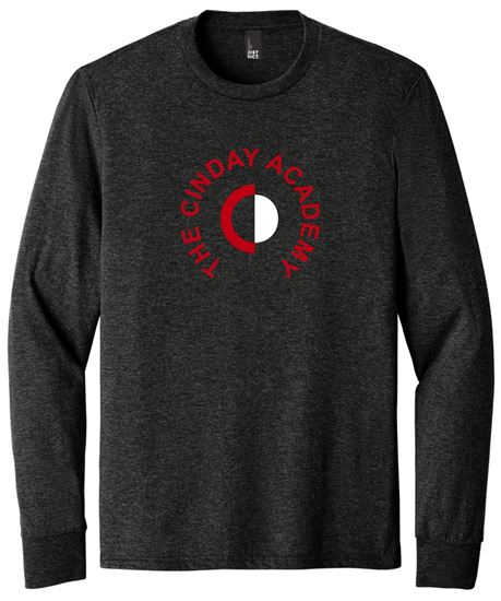 Picture of The CinDay Academy - Youth & Adult/Unisex - Perfect Tri Long Sleeve Tee DM132(Y) - Black Frost or Grey Frost