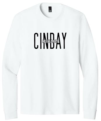 Picture of The CinDay Academy - Youth & Adult/Unisex - Perfect Tri Long Sleeve Tee DM132(Y) - Grey Frost, Red Frost, or White