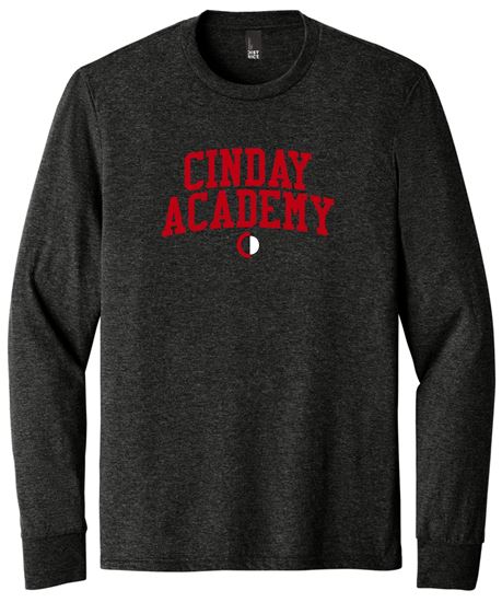 Picture of The CinDay Academy - Youth & Adult/Unisex - Perfect Tri Long Sleeve Tee DM132(Y) - Black Frost or Grey Frost
