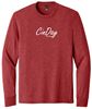 Picture of The CinDay Academy - Youth & Adult/Unisex - Perfect Tri Long Sleeve Tee DM132(Y) - Black Frost, Grey Frost, or Red Frost