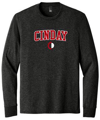 Picture of The CinDay Academy - Youth & Adult/Unisex - Perfect Tri Long Sleeve Tee DM132(Y) - Black Frost or Grey Frost