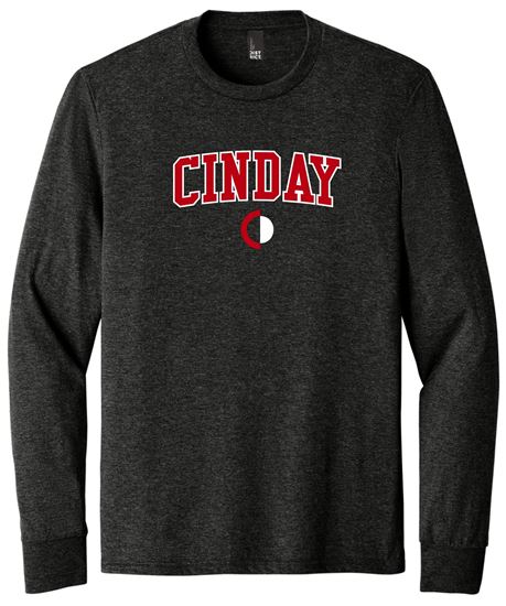 Picture of The CinDay Academy - Youth & Adult/Unisex - Perfect Tri Long Sleeve Tee DM132(Y) - Black Frost or Grey Frost