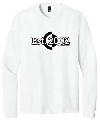 Picture of The CinDay Academy - Youth & Adult/Unisex - Perfect Tri Long Sleeve Tee DM132(Y) - Grey Frost, Red Frost, or White