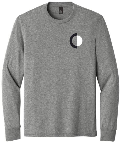 Picture of The CinDay Academy - Youth & Adult/Unisex - Perfect Tri Long Sleeve Tee w/ Left Chest Logo DM132(Y) - Black Frost, Grey Frost, Red Frost, or White