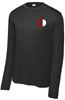 Picture of The CinDay Acadamy - Youth & Adult/Unisex - Long Sleeve Dri-Fit Tee w/ Left Chest Logo by Sport Tek (Y)ST350LS - Black, Red, Sliver, or White