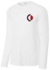 Picture of The CinDay Acadamy - Youth & Adult/Unisex - Long Sleeve Dri-Fit Tee w/ Left Chest Logo by Sport Tek (Y)ST350LS - Black, Red, Sliver, or White