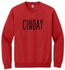 Picture of The CinDay Academy - Youth & Adult/Unisex - Heavy Blend Crewneck Sweatshirt 18000(b) - Red, Sports Grey, or White