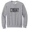 Picture of The CinDay Academy - Youth & Adult/Unisex - Heavy Blend Crewneck Sweatshirt 18000(b) - Red, Sports Grey, or White