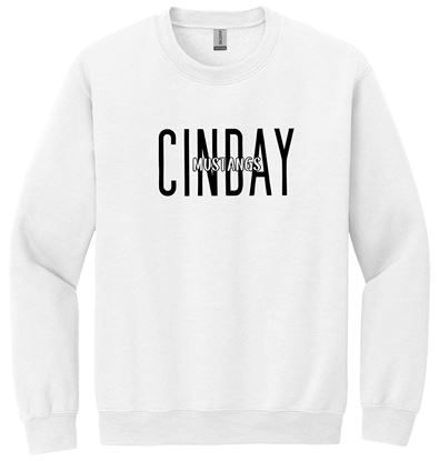 Picture of The CinDay Academy - Youth & Adult/Unisex - Heavy Blend Crewneck Sweatshirt 18000(b) - Red, Sports Grey, or White