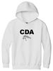 Picture of The CinDay Academy  - Youth & Adult/Unisex - Heavy Blend Hooded Sweatshirt by Gildan 18500(b)  - Ash, Red, or White