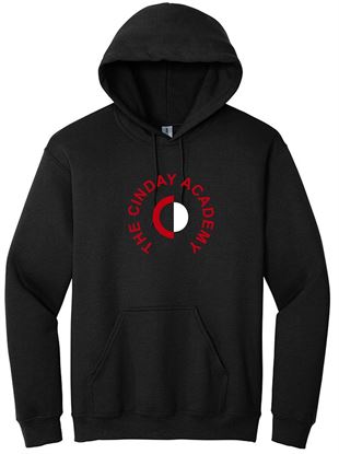 Picture of The CinDay Academy  - Youth & Adult/Unisex - Heavy Blend Hooded Sweatshirt by Gildan 18500(b)  - Ash or Black