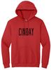 Picture of The CinDay Academy  - Youth & Adult/Unisex - Heavy Blend Hooded Sweatshirt by Gildan 18500(b)  - Ash, Red, or White
