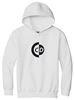 Picture of The CinDay Academy  - Youth & Adult/Unisex - Heavy Blend Hooded Sweatshirt by Gildan 18500(b)  - Ash, Red, or White