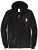 Picture of The CinDay Academy - Youth & Adult/Unisex - Core Fleece Full Zip Hooded Sweatshirt by Port & Company PC78(y)zh -