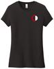 Picture of The CinDay Academy - Ladies - Short Sleeve Tee by District DT6002 - Black, Grey Frost, Light Heather Grey, or White