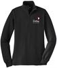Picture of The Cinday Academy - Ladies - 1/4 Zip Sweatshirt by Sport Tek LST253 - Black, True Red, or White