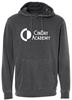 Picture of The Cinday Academy - Youth & Adult/Unisex - Midweight Pigment Dyed Hooded Sweatshirt w/ Logo Choice by Independent Trading Co. PRM1500Y/PRM4500 - Pigment Black
