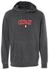 Picture of The Cinday Academy - Youth & Adult/Unisex - Midweight Pigment Dyed Hooded Sweatshirt w/ Logo Choice by Independent Trading Co. PRM1500Y/PRM4500 - Pigment Black