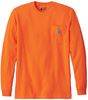 Picture of Carhartt - Adult/Unisex - Long Sleeve Workwear Pocket T-Shirt - CTK126