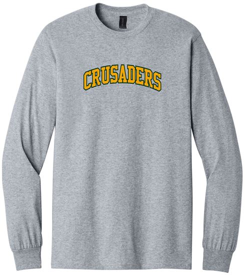 Picture of Incarnation - Youth & Adult/Unisex - Heavy Cotton Long Sleeve Tee by Gildan 5400(B) - Sports Grey or White