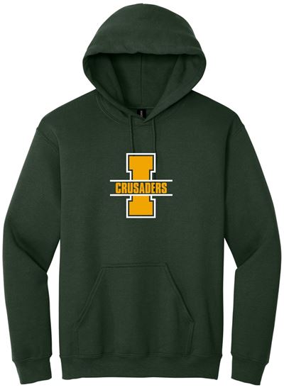 Picture of Incarnation - Youth & Adult/Unisex -  Heavy Blend Hooded Sweatshirt by Gildan 18500(B) - Forest Green, Light Pink, or Sports Grey