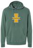 Picture of Incarnation - Adult/Unisex - Midweight Pigment Dyed Hooded Sweatshirt w/ Logo Choice by Independent Trading Co. PRM4500 - Pigment Alpine Green