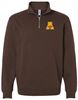 Picture of Alter High School - Adult/Unisex - Midweight 1/4 Zip Uniform Pullover by Independent Trading Co. - SS4600QZ - Brown