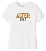 Picture of Alter Golf - Ladies - Jersey Short Sleeve Tee by Bella+Canvas BC6400 - Athletic Grey or White