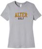 Picture of Alter Golf - Ladies - Jersey Short Sleeve Tee by Bella+Canvas BC6400 - Athletic Grey or White