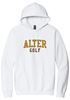Picture of Alter Golf - Adult/Unisex - Softstyle Midweight Pullover Hooded Sweatshirt by Gildan SF500 - Sports Grey or White