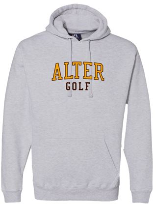 Picture of Alter Boys Golf - Adult/Unisex - Premium Hooded Sweatshirt by J. America 8824 - Oxford Grey