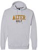 Picture of Alter Golf - Adult/Unisex - Premium Hooded Sweatshirt by J. America 8824 - Oxford Grey