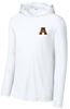 Picture of Alter Golf - Adult/Unisex - Posi-UV Pro Long Sleeve Hoodie by Sport-Tek ST420LSH - White