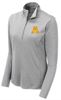 Picture of Alter Golf - Ladies - Women's Endeavor 1/2-Zip Pullover by Sport Tek LST469 - Light Grey Heather