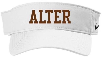 Picture of Alter Golf - Dri Fit Team Performance Visor by Nike NKFB5675 - White