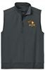 Picture of Alter Boys Golf - Adult/Unisex - C-FREE Double Knit 1/4-Zip Vest by Port Authority K880V - Grey Steel Heather