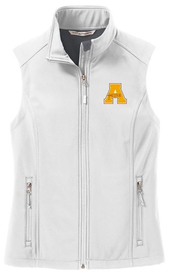 Picture of Alter Boys Golf - Ladies - Women's Core Soft Shell Vest by Port Authroity L325 - Battleship Grey or Marshmallow