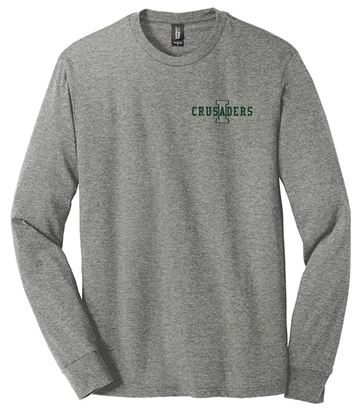 Picture of Incarnation - Youth & Adult/Unisex - Long Sleeve Gym Tee by District DT132(Y) - Grey Frost