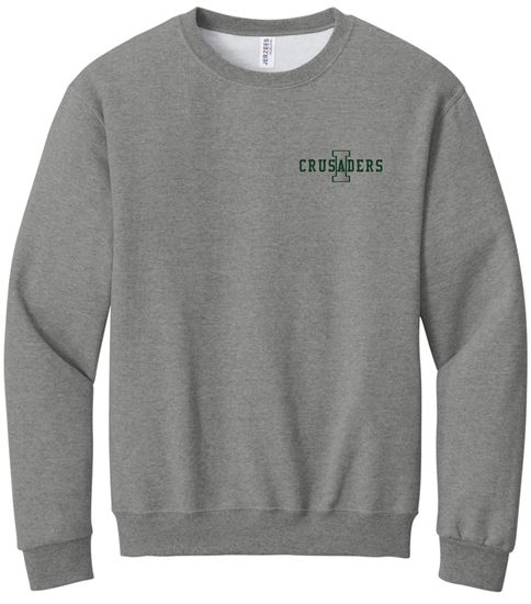 Picture of Incarnation - Youth & Adult/Unisex - Gym Crewneck by Jerzees 562B/M - Oxford Grey