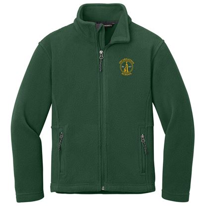 Picture of Incarnation - Youth - (Pre K - 8th Grade) -  Uniform Full Zip Fleece Y217 - Forest Green