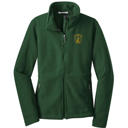 Picture of Incarnation - Ladies -  (Pre K - 8th Grade) - Fleece Jacket Full Zip by Port Authority L217 - Forest Green