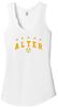Picture of Alter Boys Soccer - Ladies - Women's Perfect Tri-Racerback Tank Top by District DM138L - Grey Frost or White (Logo 2)