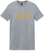 Picture of Alter Boys Soccer - Adult/Unisex - Softstyle Short Sleeve Tee by Gildan 64000 -  Brown or Sports Grey (Logo 2)