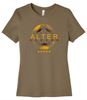 Picture of Alter Boys Soccer  - Ladies - Relaxed Short Sleeve Tee by Bella+Canvas BC6400CVC - Vintage Brown or White (Logo 1)