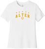 Picture of Alter Boys Soccer  - Ladies - Relaxed Short Sleeve Tee by Bella+Canvas BC6400CVC - Sports Grey or White (Logo 2)