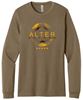 Picture of Alter Boys Soccer - Adult/Unisex - Long Sleeve Tee by Bella + Canvas BC3501CVC - Vintage Brown or White (Logo 1)