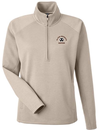 Picture of Alter Boys Soccer - Ladies - Women's Apex 1/4 Zip Pullover by J. America 8754 - Mojave